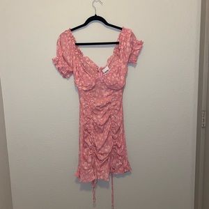 Pink Floral Dress